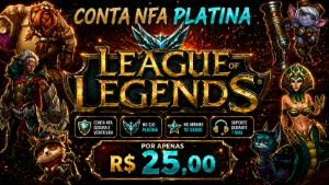 Conta League of Legends NFA Platina 🔷