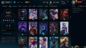 Conta Lol 220 Skins Esmeralda 4 Nivel 620 - League of Legends