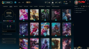 Conta Lol 220 Skins Esmeralda 4 Nivel 620 - League of Legends