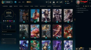 Conta Lol 220 Skins Esmeralda 4 Nivel 620 - League of Legends