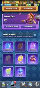 Conta de clash royale 12k 🏆