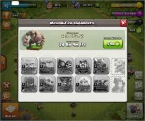 CLASH OF CLANS CV 8 FULL