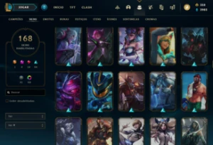 CONTA LOL DIAMANTE - League of Legends