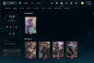 CONTA LOL DIAMANTE - League of Legends
