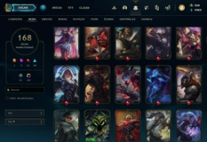CONTA LOL DIAMANTE - League of Legends