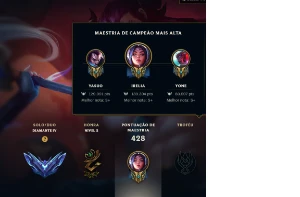 CONTA LOL DIAMANTE - League of Legends