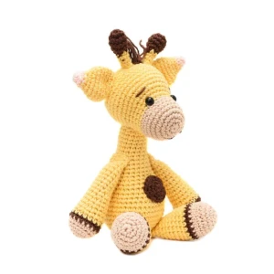 Amigurumi Girafinha Clássica Quarto de Bebê - Artesanato e Personalizados