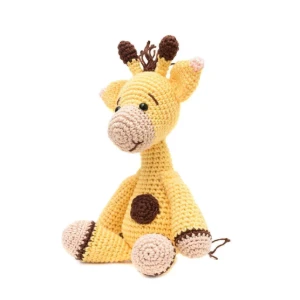 Amigurumi Girafinha Clássica Quarto de Bebê - Artesanato e Personalizados