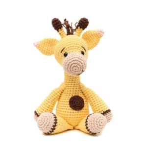 Amigurumi Girafinha Clássica Quarto de Bebê - Artesanato e Personalizados