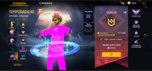 Holograma Premuin Roxo Pra Jogar Apostado E Lucra - Free Fire