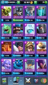 Conta Clash Royale Todas As Cartas Xp12