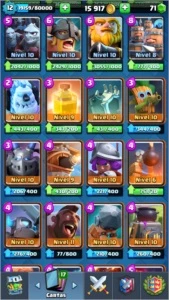Conta Clash Royale Todas As Cartas Xp12