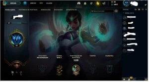 Conta unranked lv37 - League of Legends LOL