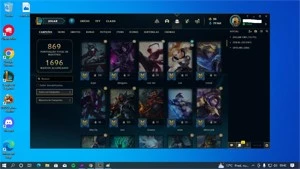 CONTA NO LOL FULL CHAMP / 459 SKINS / 162 CROMAS - League of Legends