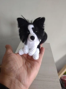 Mini Pet Cachorrinho- Amigurumi de Crochê - Artesanato e Personalizados