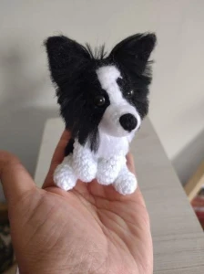 Mini Pet Cachorrinho- Amigurumi de Crochê - Artesanato e Personalizados