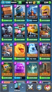 Conta Clash Royale nível 11, 4031 troféus. +300 gemas