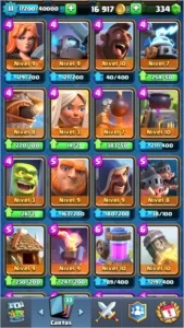 Conta Clash Royale nível 11, 4031 troféus. +300 gemas