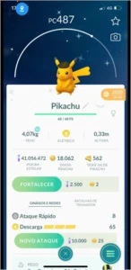 Pikachu safary back shiny - Pokémon