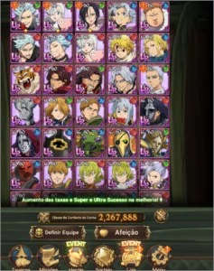 Promoção NANATSU NO TAIZAI 7DS GRAND CROSS GLOBAL - Outros