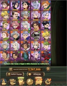 Promoção NANATSU NO TAIZAI 7DS GRAND CROSS GLOBAL - Outros