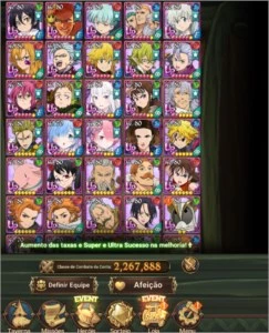 Promoção NANATSU NO TAIZAI 7DS GRAND CROSS GLOBAL - Outros