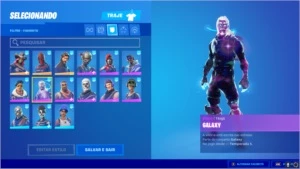 Conta de Fortnite com Galaxy!