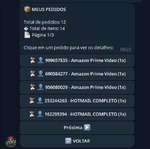 Bot Telegram Para Vendas De Logins Pix Auto