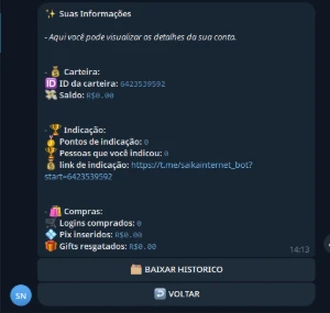 Bot Telegram Para Vendas De Logins Pix Auto - Outros