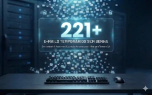 Lista 400 E-mails Temporários (Sem Senha)