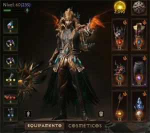 Mago/monge elzix - Ressonancia 2090 - DIABLO IMMORTAL - Outros