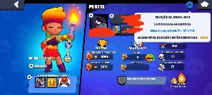 Conta Brawl Stars 2019