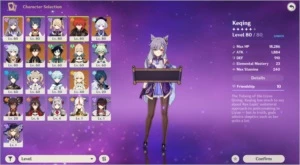 Conta AR49 / Seis 5* / 21 personagens ao todo / Arma 5* - Genshin Impact
