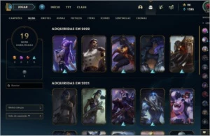 Conta LOL Platina I - FULL acesso - League of Legends