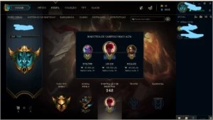Conta de League of Legends LOL