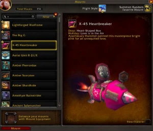 Conta de WoW de 2013 (731 Montarias no total) - Blizzard