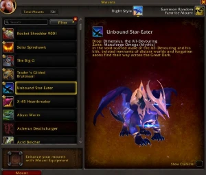 Conta de WoW de 2013 (731 Montarias no total) - Blizzard