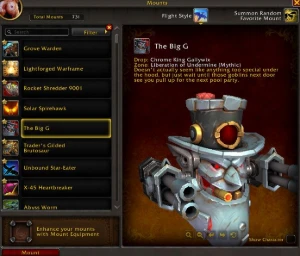 Conta de WoW de 2013 (731 Montarias no total) - Blizzard