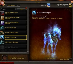 Conta de WoW de 2013 (731 Montarias no total) - Blizzard