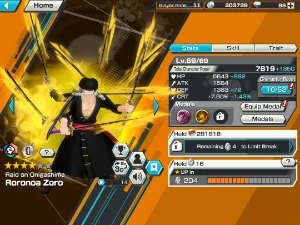 Bounty rush conta com novo Zoro EXTREME - One Piece Bounty Rush OPBR