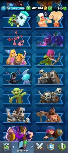 Conta Clash Royale lvl 54