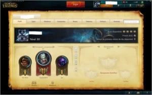 CONTA DE LEAGUE OF LEGENDS 22 CAMPEÕES - 5 SKINS (UNRANKED) LOL