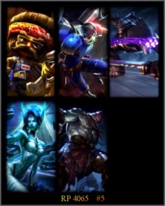 CONTA DE LEAGUE OF LEGENDS 22 CAMPEÕES - 5 SKINS (UNRANKED) LOL