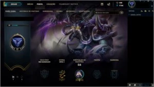 conta lol lvl baixo - League of Legends