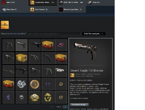 V>Conta Steam Com +100Jogos+Dados Cadastrais!!!