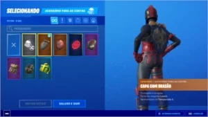Conta de fortnite, cavelera rubra, cão de combate