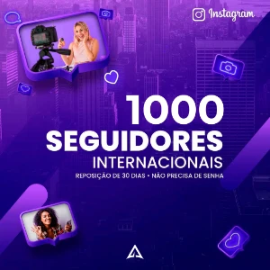 Seguidores Instagram - Entrega Rápida - Redes Sociais
