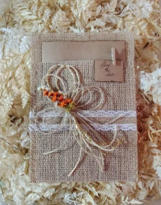 Envelope para convite rústico - Artesanato e Personalizados