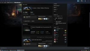 Conta Com Integrantes Da Furia Lvl 20 Gc, Todos Pro Add - Counter Strike CS