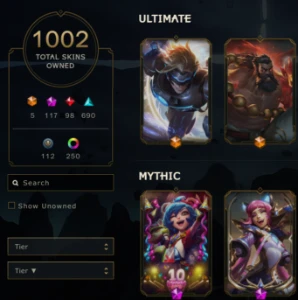 🔥 Contas League of Legends Aleatórias com Mais de 200 Skin LOL